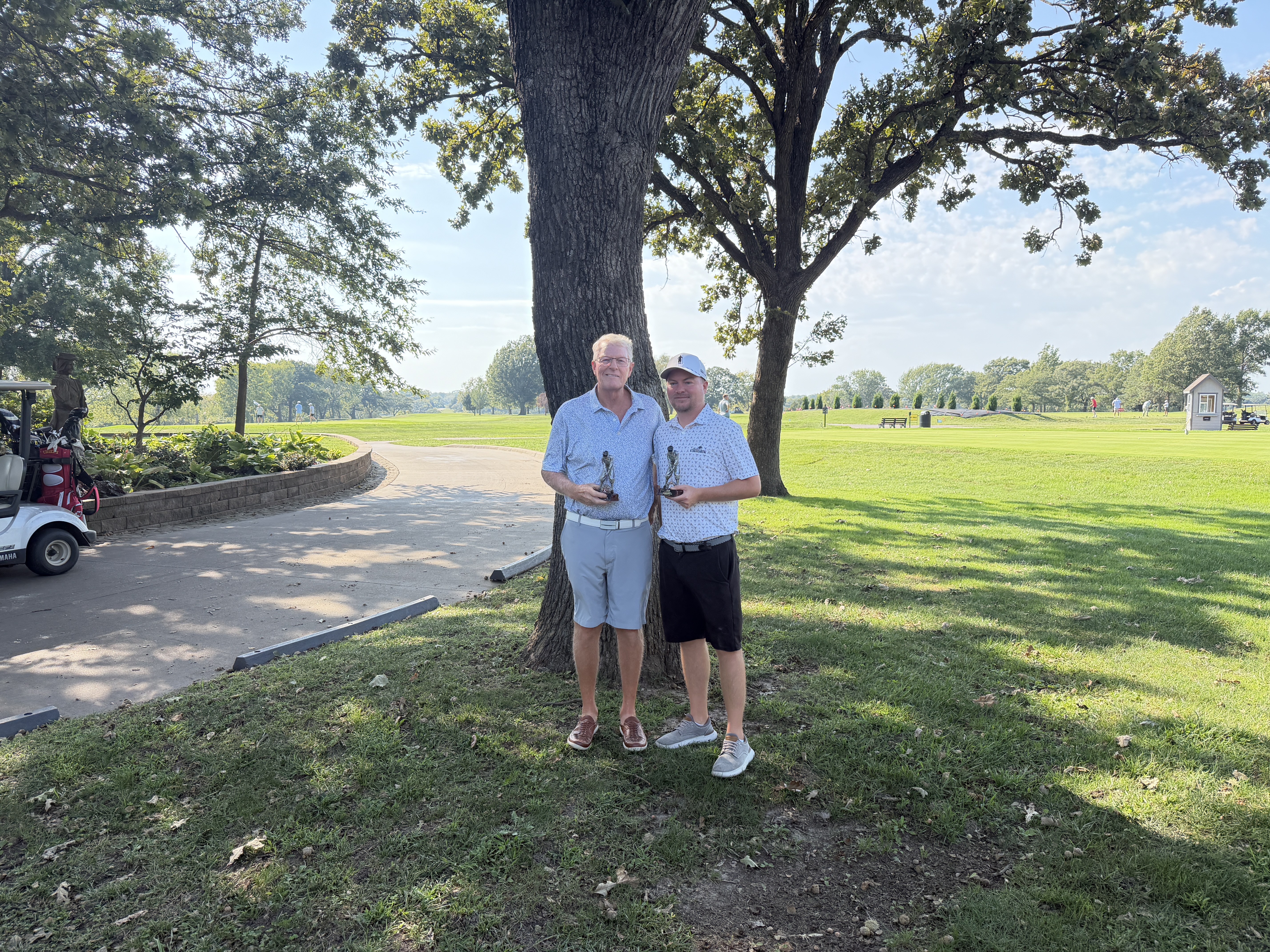 Parent Child Champions Ron Anderson, John Anderson
